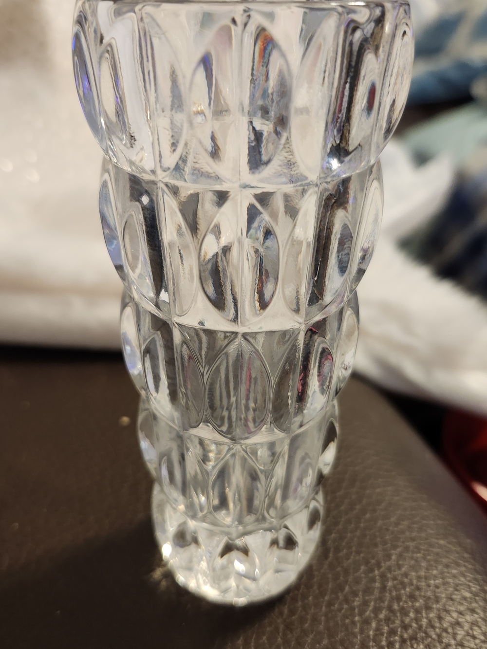 Fostoria Lead Crystal Vase "Grace" Pattern